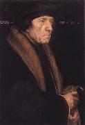Hans holbein the younger Dr Fohn Chambers oil on canvas